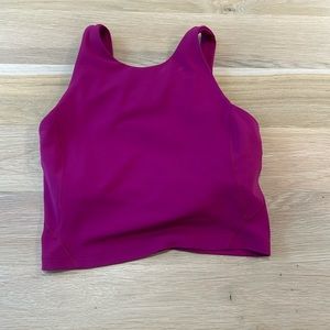 align high neck tank top